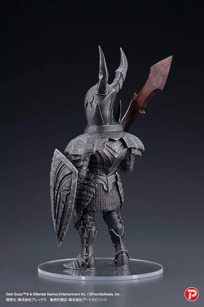 Dark Souls Q Collection PVC Kip Črni Vitez 18 cm fotografija izdelka