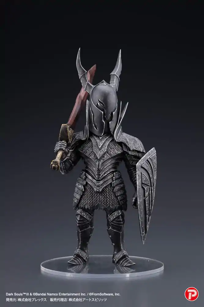 Dark Souls Q Collection PVC Kip Črni Vitez 18 cm fotografija izdelka