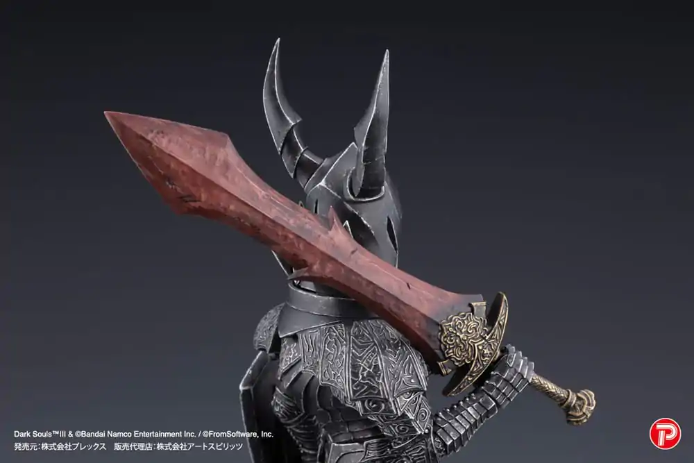 Dark Souls Q Collection PVC Kip Črni Vitez 18 cm fotografija izdelka