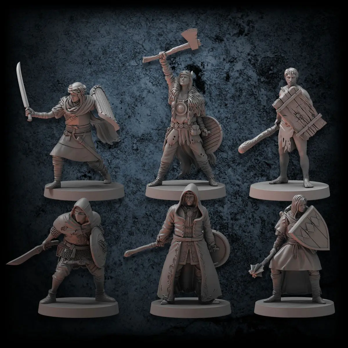 Dark Souls The Board Miniatures Paket neprizganih junakov 2 fotografija izdelka