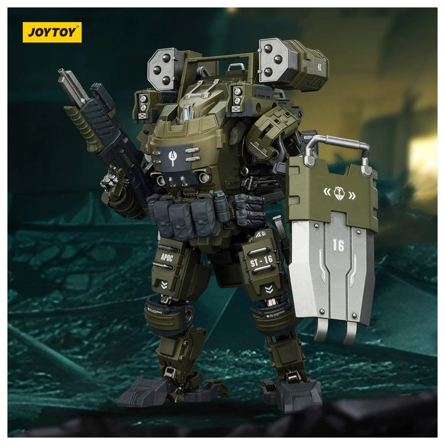 Dark Source Action Figure 1/25 APOC Series Storm Surge Težki ognjen jurišni Meh ST-8616 14 cm fotografija izdelka