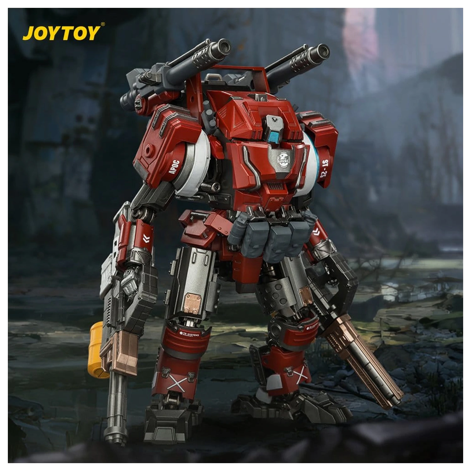 Dark Source APOC Series Akcijska figura Iron Skybearer Heavy Fire Assault Mech ST-8625 17 cm fotografija izdelka