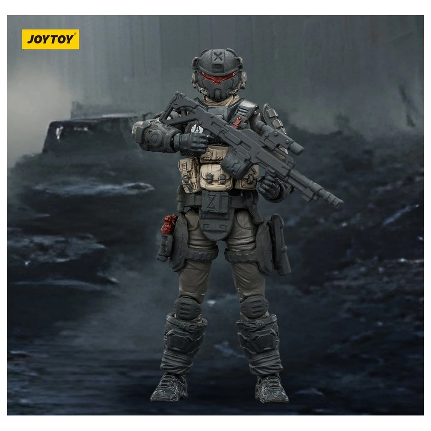 Dark Source akcijska figura Steel Ride Corps Assaulter Echo 8 cm fotografija izdelka