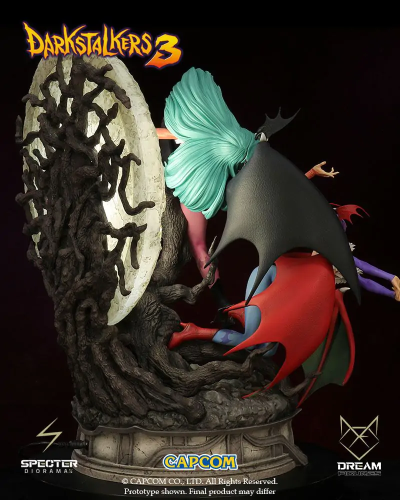 Darkstalkers 3 Specter Diorama 1/6 Morrigan & Lilith 47 cm fotografija izdelka