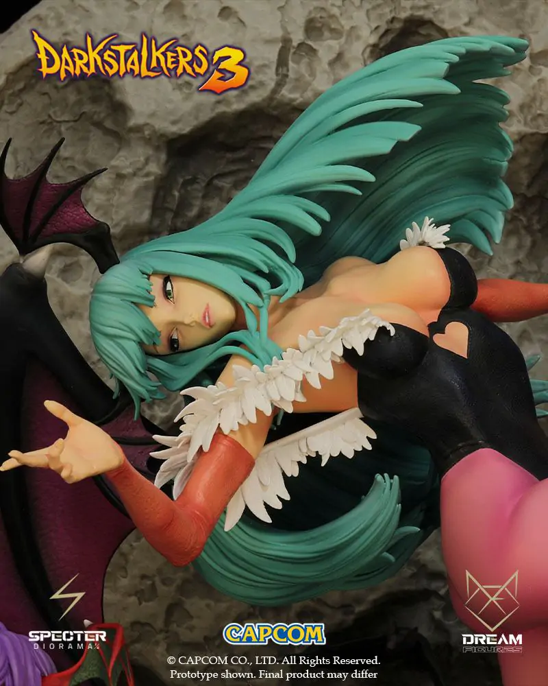 Darkstalkers 3 Specter Diorama 1/6 Morrigan & Lilith 47 cm fotografija izdelka