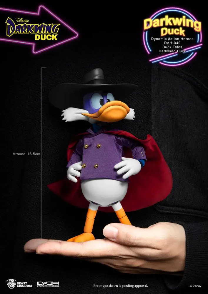 Darkwing Duck Dynamic 8ction Heroes Akcijska figura 1/9 Darkwing Duck 16 cm fotografija izdelka