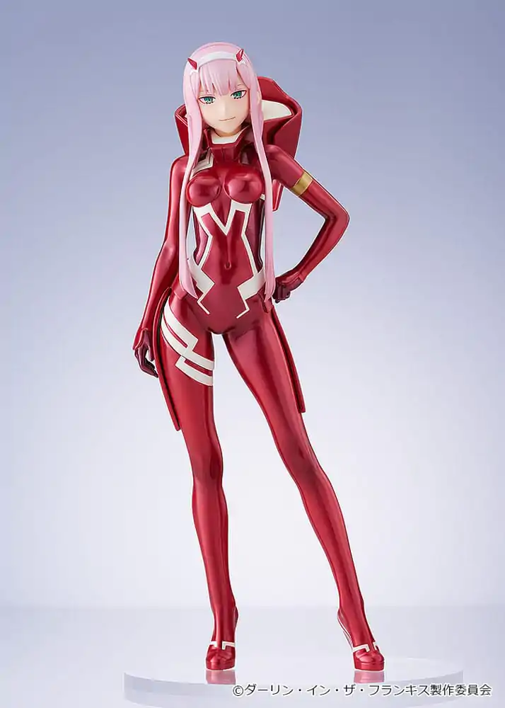 Darling in the Franxx Party Pop Up Parade PVC Kip Zero Two: Pilotska Obleka L Velikost 23 cm fotografija izdelka