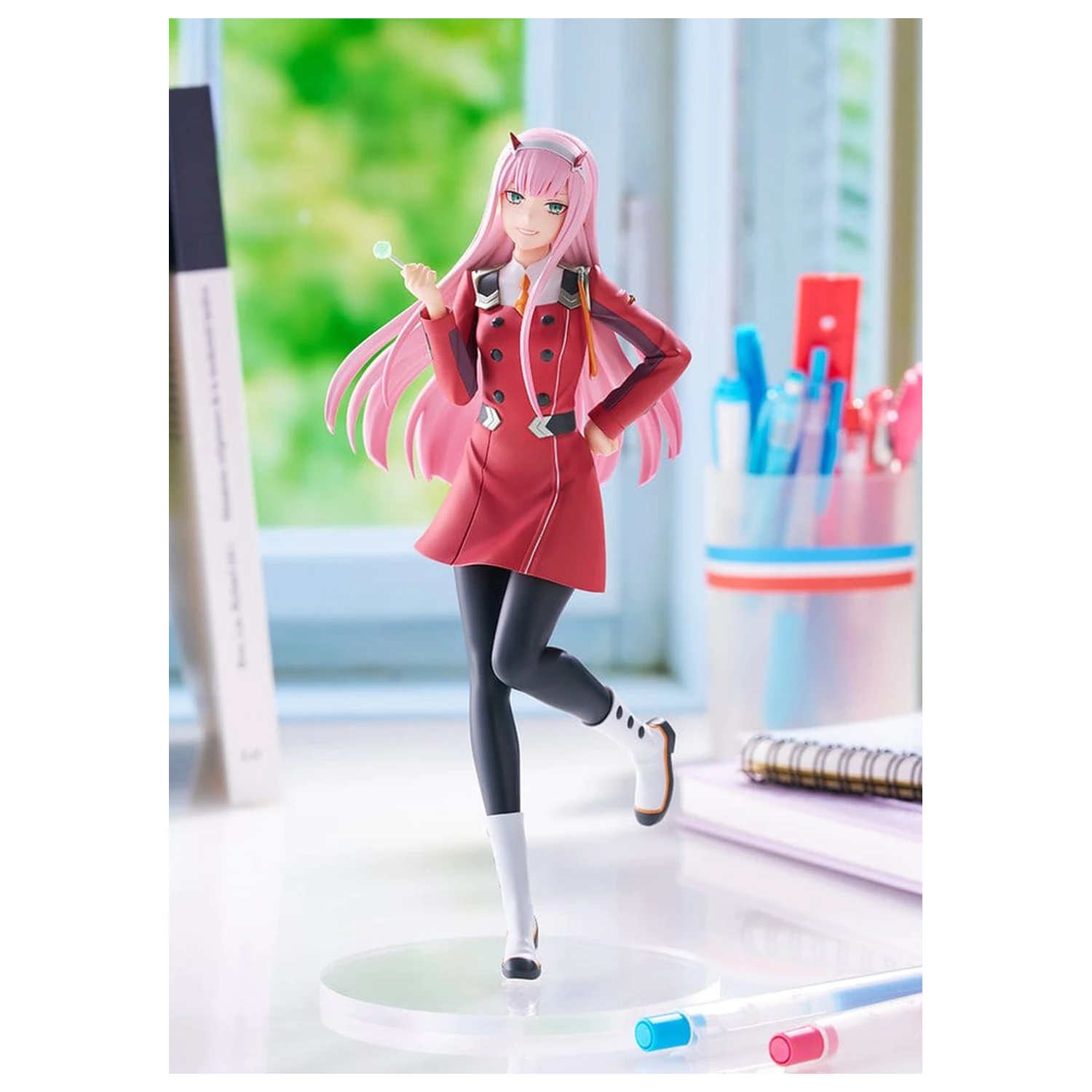 DARLING in the FRANXX Pop Up Parade PVC figura Zero Two velikost L 21 cm fotografija izdelka