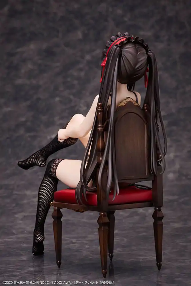 Date A Bullet PVC kipi 1/7 Kurumi Tokisaki & White Queen 17 cm fotografija izdelka