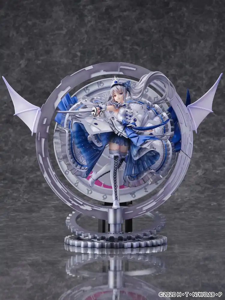 Date A Bullet SHIBUYA SCRAMBLE FIGURA PVC Kip 1/7 The White Queen -Royal Blue Sapphire Dress Ver. 33 cm fotografija izdelka