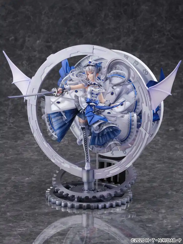 Date A Bullet SHIBUYA SCRAMBLE FIGURA PVC Kip 1/7 The White Queen -Royal Blue Sapphire Dress Ver. 33 cm fotografija izdelka