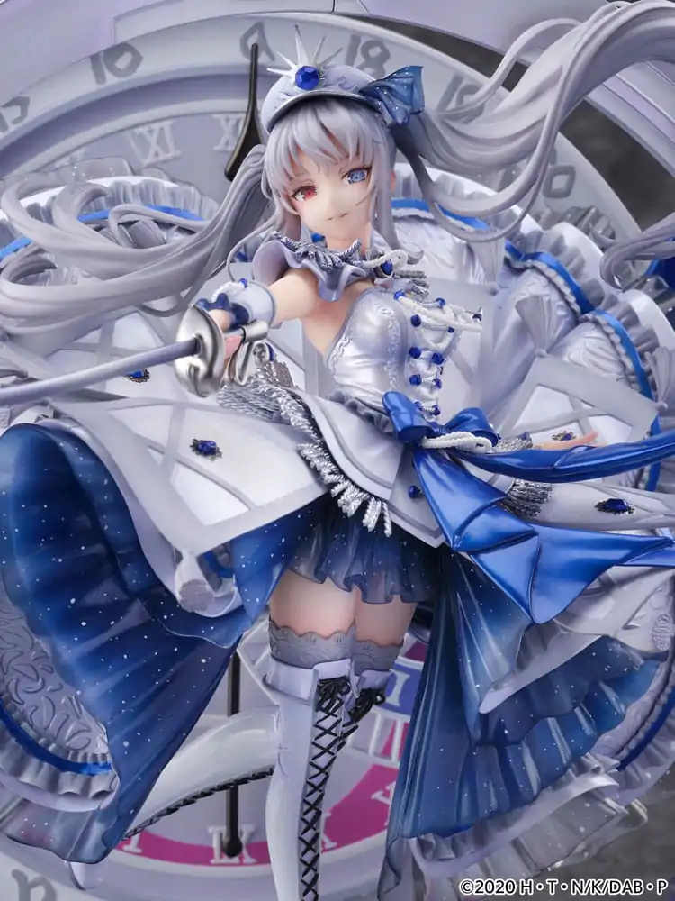 Date A Bullet SHIBUYA SCRAMBLE FIGURA PVC Kip 1/7 The White Queen -Royal Blue Sapphire Dress Ver. 33 cm fotografija izdelka
