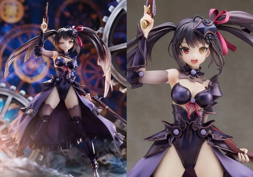 Date A Bullet Spiritale PVC Kip 1/7 Kurumi Tokisaki Gunner Ver. 25 cm fotografija izdelka