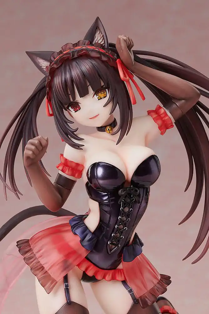 Date A Live Kip 1/7 Kurumi Tokisaki Cat Ears Ver. 17 cm fotografija izdelka