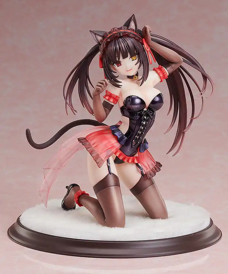 Date A Live Kip 1/7 Kurumi Tokisaki Cat Ears Ver. 17 cm fotografija izdelka