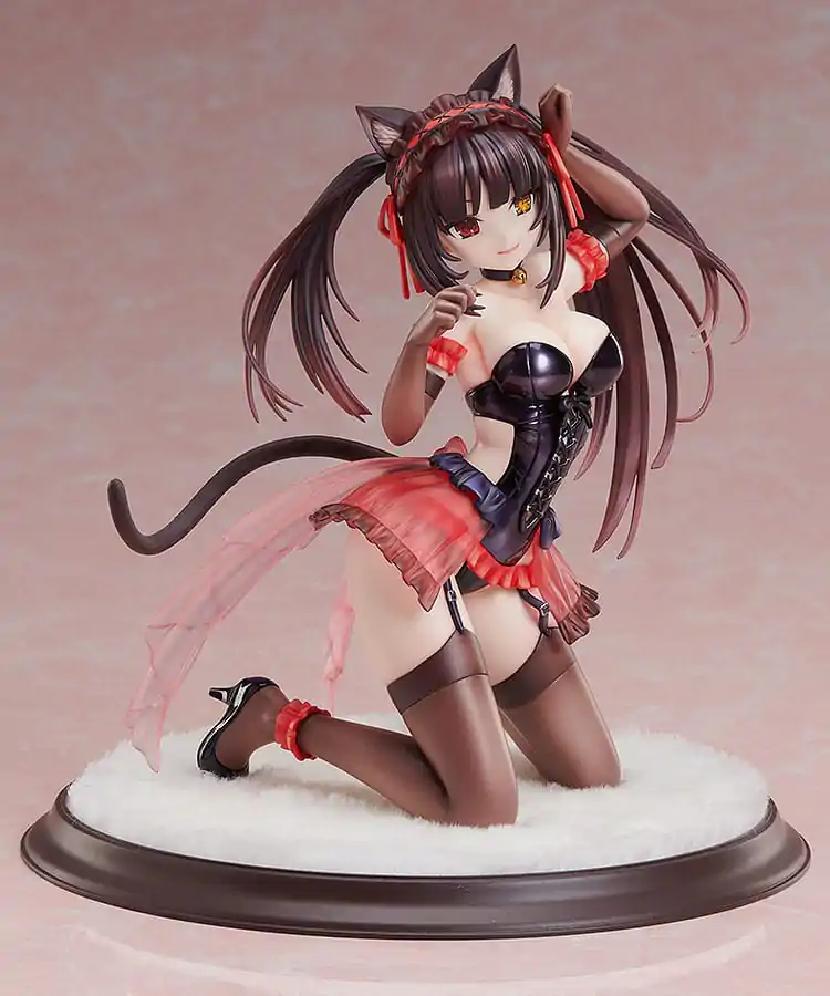 Date A Live Kip 1/7 Kurumi Tokisaki Cat Ears Ver. 17 cm fotografija izdelka