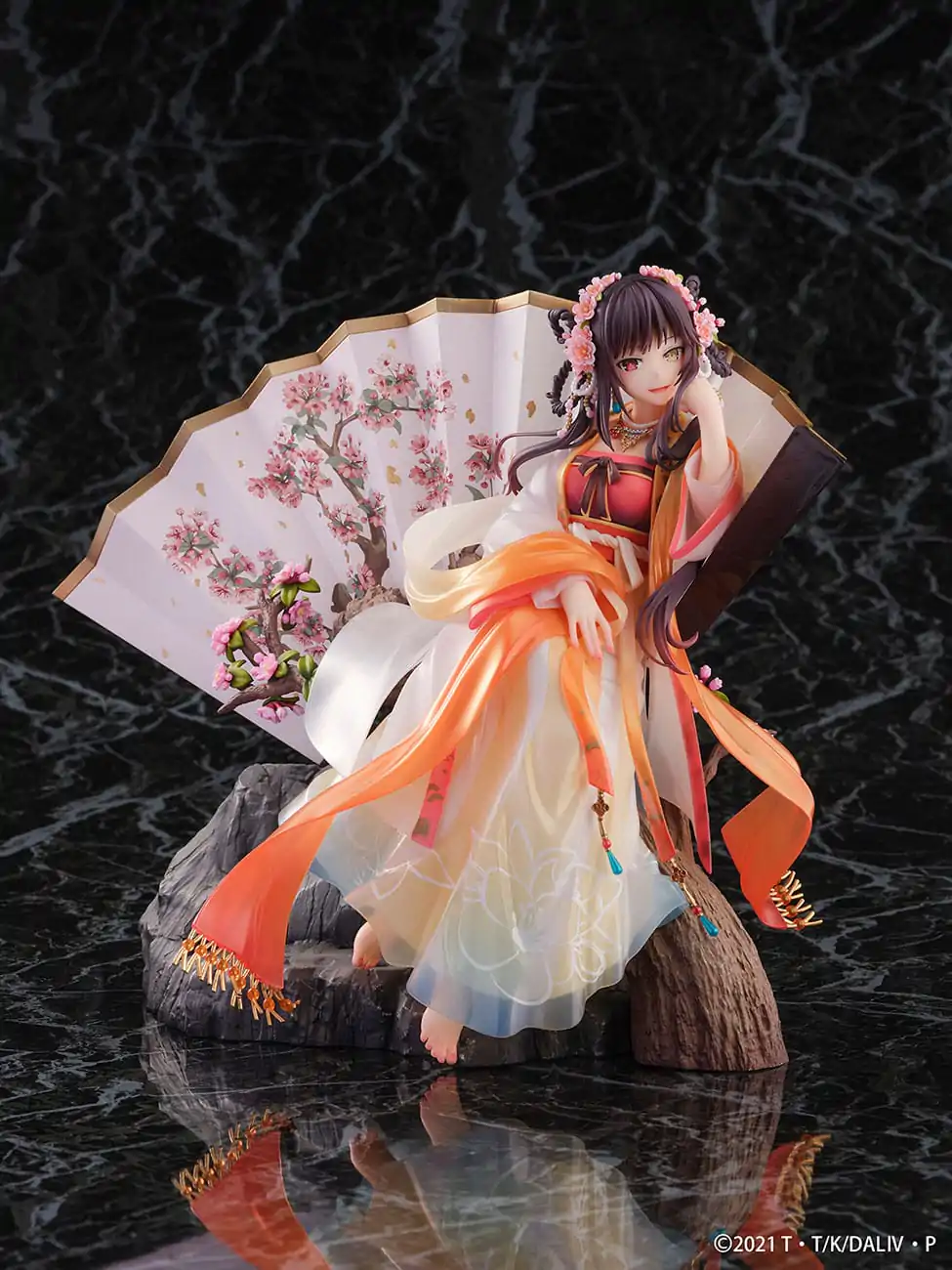 Date A Live Kip 1/7 Kurumi Tokisaki Hanfu Ver. 21 cm fotografija izdelka