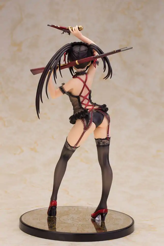 Date A Live Kip 1/7 Kurumi Tokisaki Lingerie Ver. Black 24 cm fotografija izdelka