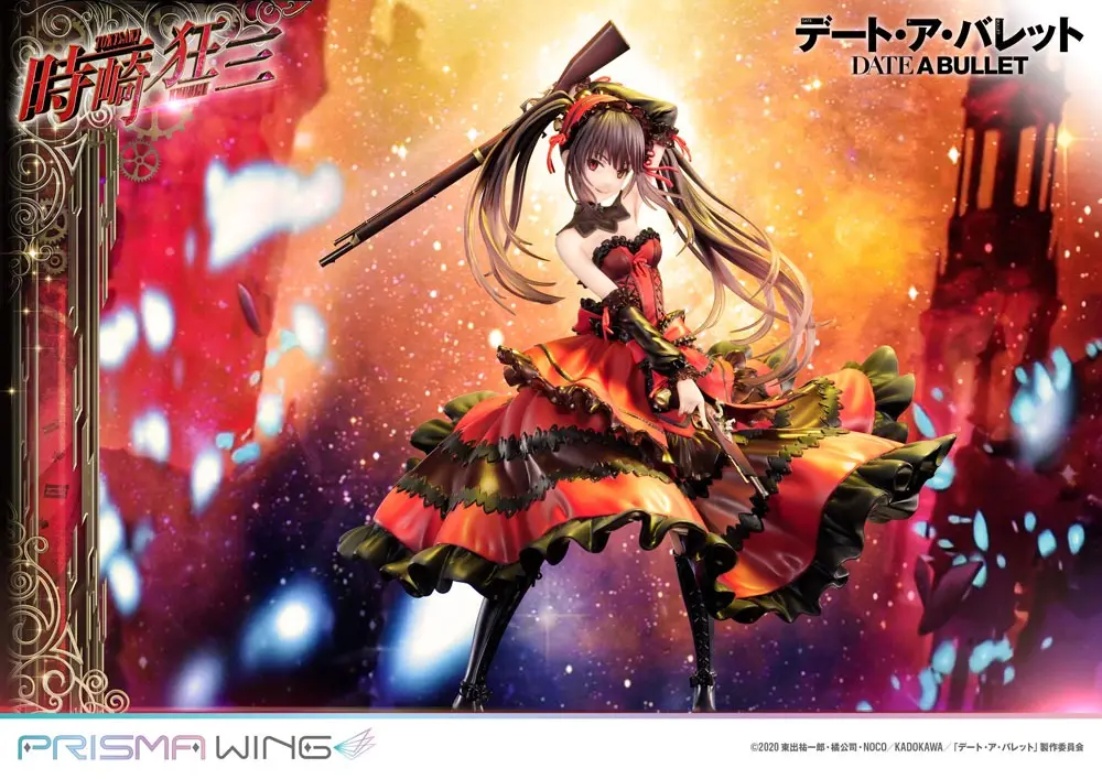 Date A Live Fragment: Date A Bullet Prisma Wing PVC Kip 1/7 Kurumi Tokisaki 27 cm fotografija izdelka