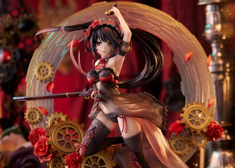 Date A Live IV PVC kip 1/7 Kurumi Tokisaki Lingerie Swimwear Ver. 27 cm fotografija izdelka