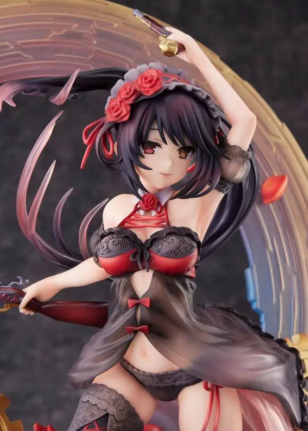 Date A Live IV PVC kip 1/7 Kurumi Tokisaki Lingerie Swimwear Ver. 27 cm fotografija izdelka
