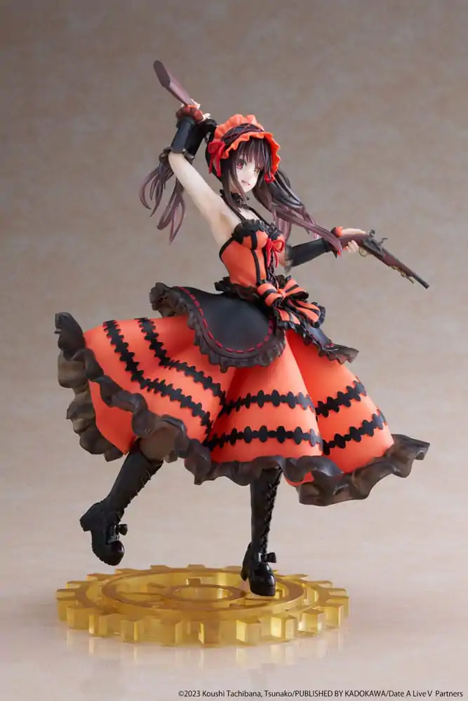 Date A Live IV AMP+ PVC Kip Kurumi Tokisaki (Zafkiel) Ponovna izdaja 20 cm fotografija izdelka