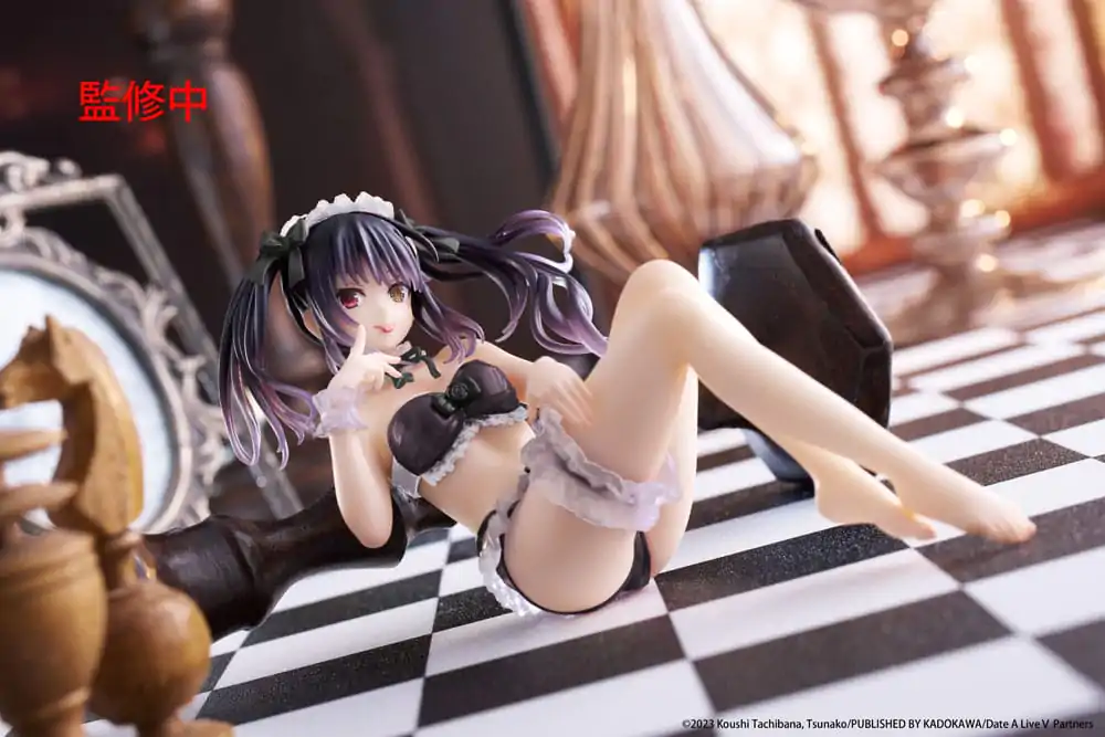 Date A Live IV PVC kip Aqua Float Girls figura Kurumi Tokisaki Renewal Edition 10 cm fotografija izdelka