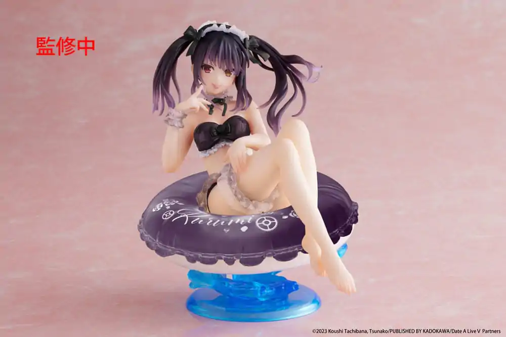 Date A Live IV PVC kip Aqua Float Girls figura Kurumi Tokisaki Renewal Edition 10 cm fotografija izdelka