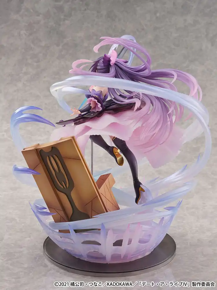 Date A Live IV SHIBUYA SCRAMBLE FIGURE PVC Kip 1/6 Tohka Yatogami Princess Amethyst Dress Ver. 32 cm fotografija izdelka