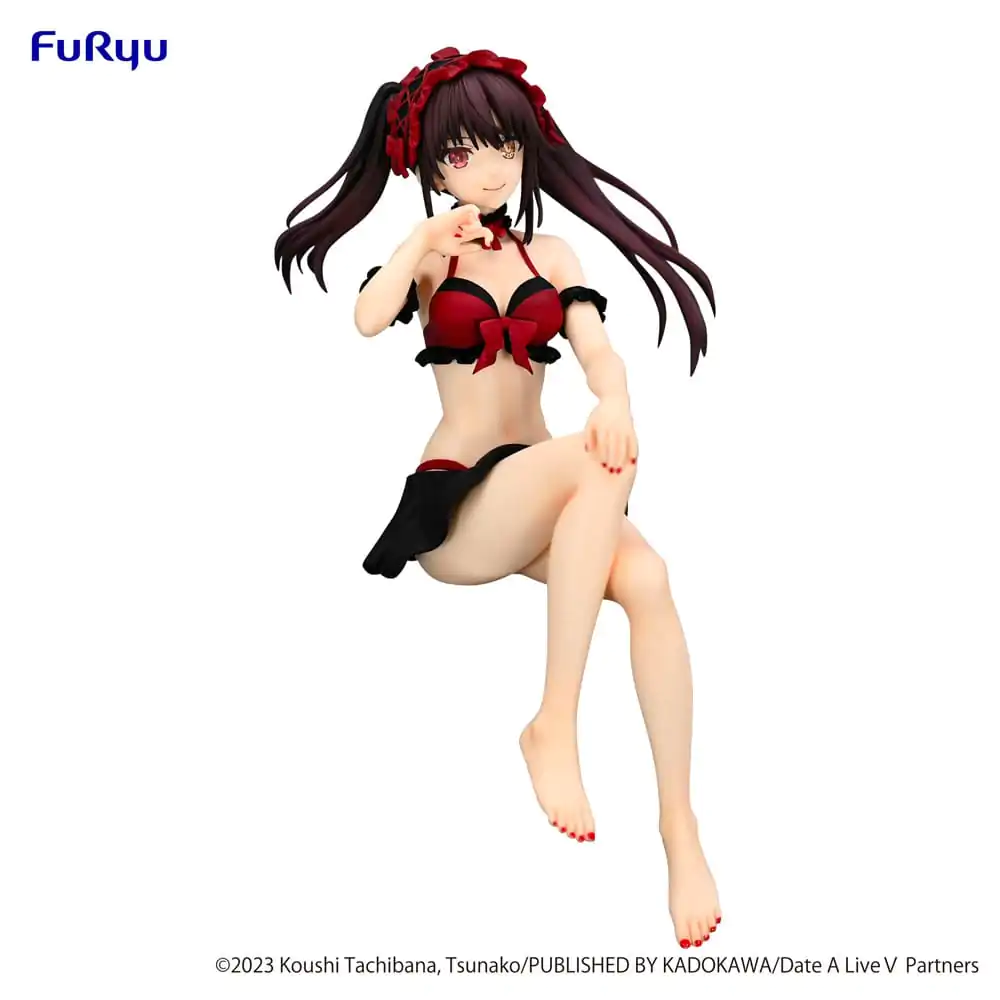 Date A Live Noodle Stopper PVC Kip Kurumi Tokisaki Swimsuit Ver. 15 cm fotografija izdelka