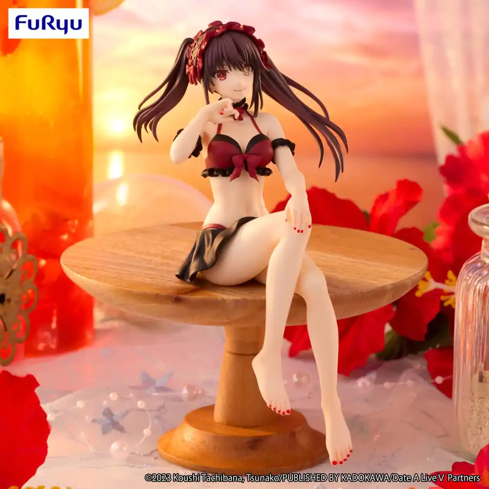 Date A Live Noodle Stopper PVC Kip Kurumi Tokisaki Swimsuit Ver. 15 cm fotografija izdelka