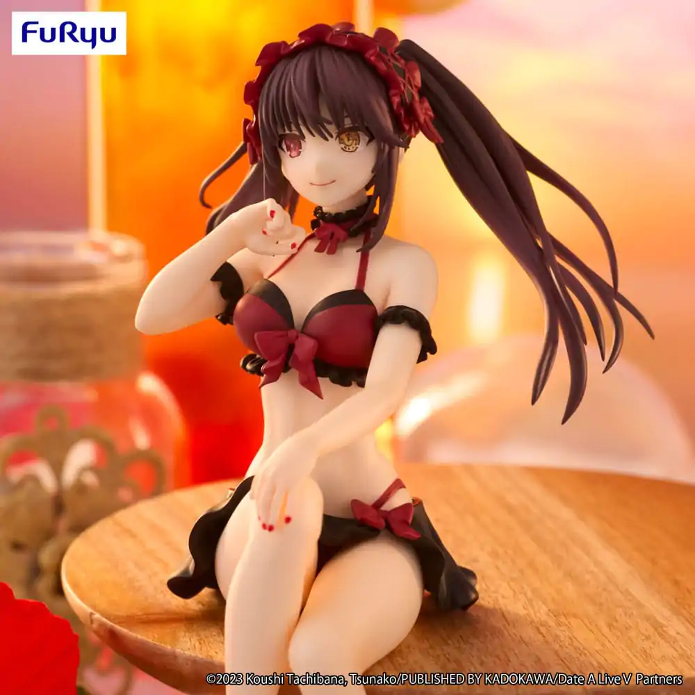 Date A Live Noodle Stopper PVC Kip Kurumi Tokisaki Swimsuit Ver. 15 cm fotografija izdelka