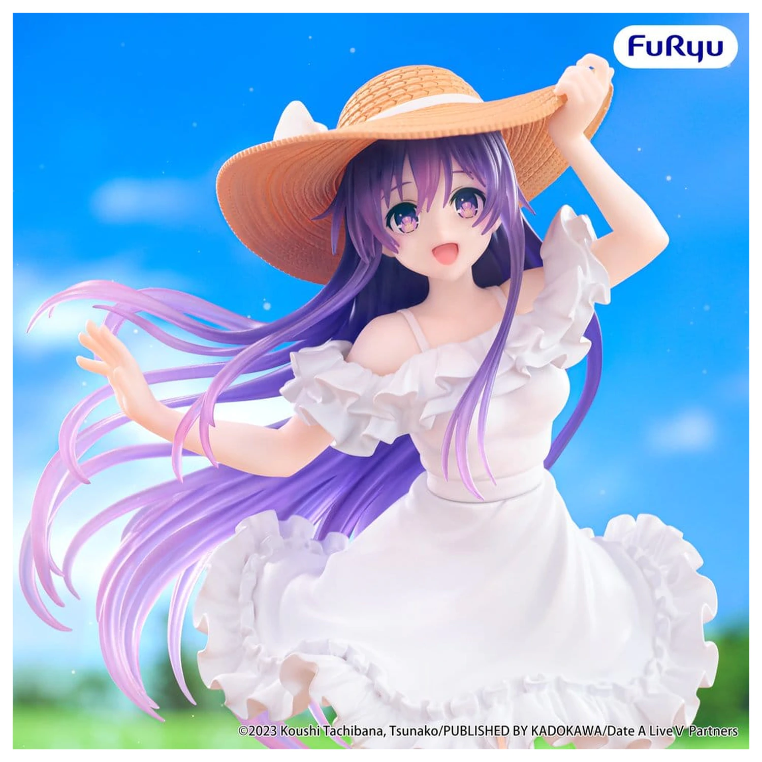 Date A Live Summer Dress PVC figura Toka Yatogami 21 cm fotografija izdelka