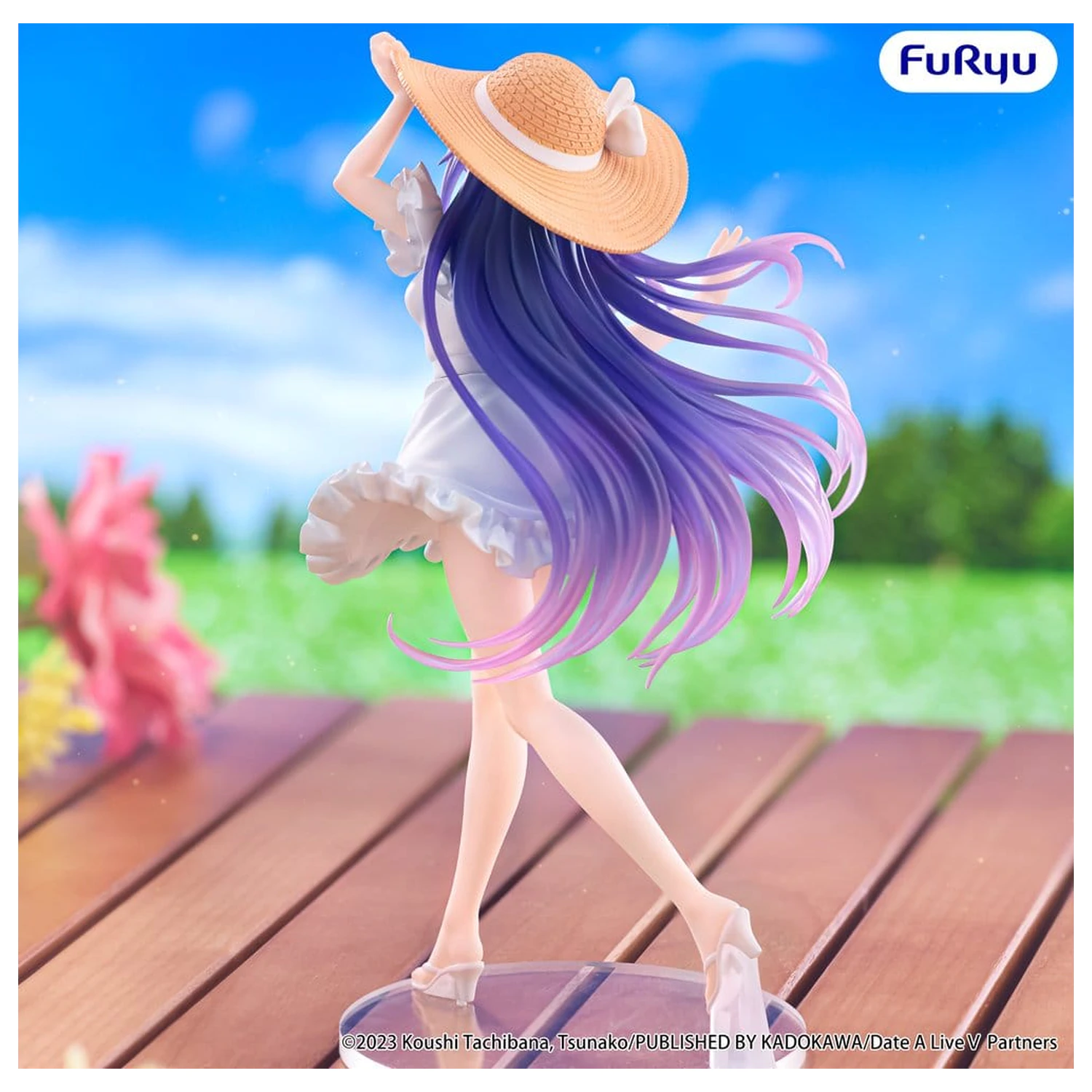 Date A Live Summer Dress PVC figura Toka Yatogami 21 cm fotografija izdelka