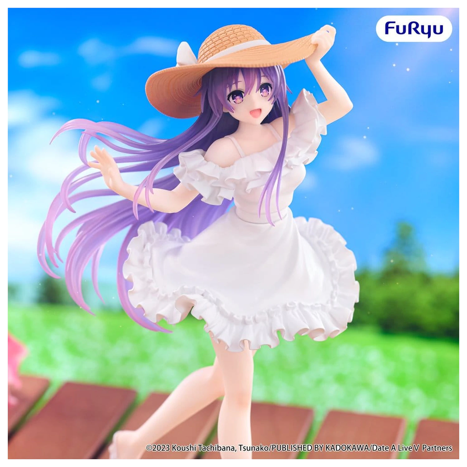 Date A Live Summer Dress PVC figura Toka Yatogami 21 cm fotografija izdelka