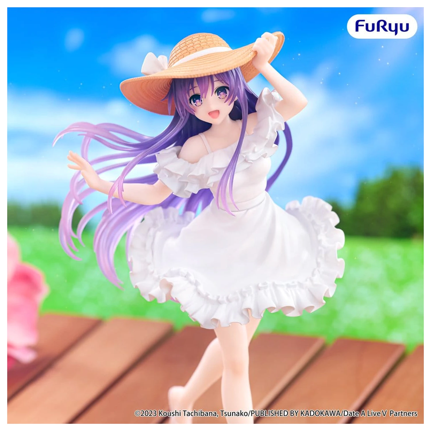 Date A Live Summer Dress PVC figura Toka Yatogami 21 cm fotografija izdelka