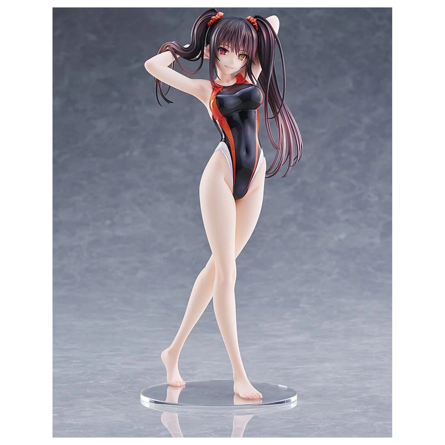 Date A Live Figura iz PVC-ja silhuete v kopalkah 1/7 Kurumi Tokisaki Swimwear Ver. 24 cm fotografija izdelka