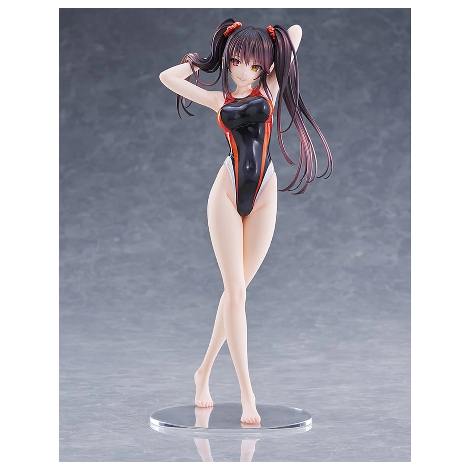 Date A Live Figura iz PVC-ja silhuete v kopalkah 1/7 Kurumi Tokisaki Swimwear Ver. 24 cm fotografija izdelka