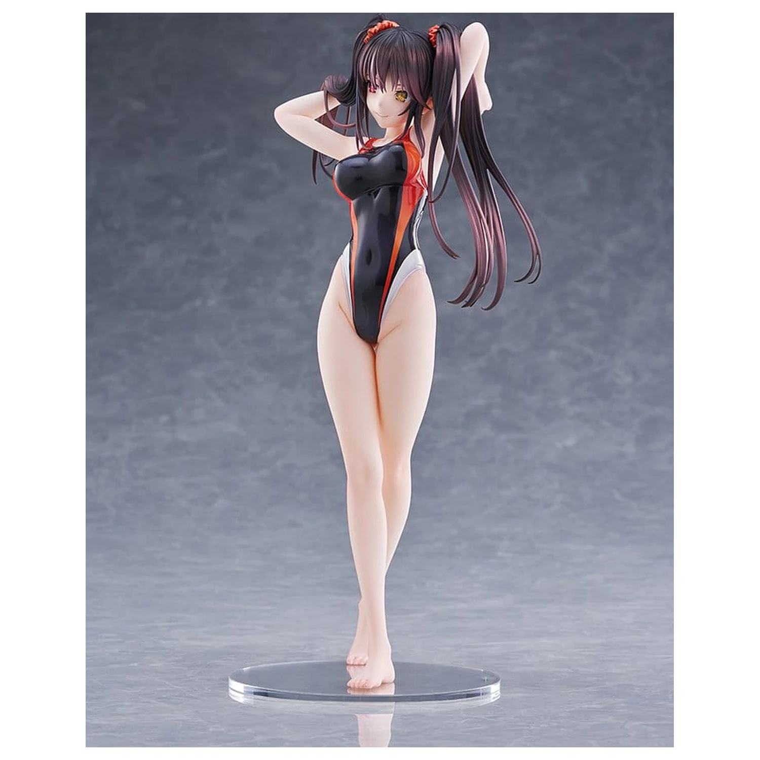 Date A Live Figura iz PVC-ja silhuete v kopalkah 1/7 Kurumi Tokisaki Swimwear Ver. 24 cm fotografija izdelka