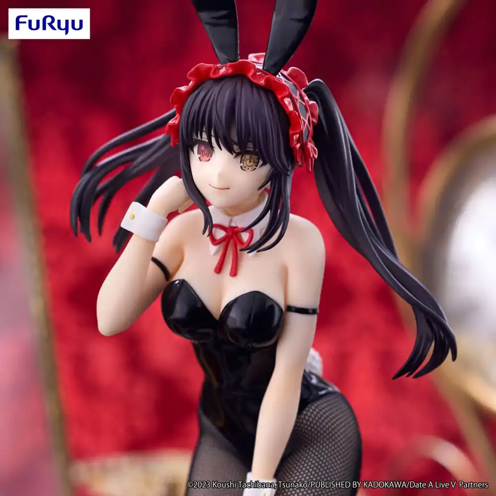 Date A Live V BiCute Bunnies PVC kip Kurumi Tokisaki Black Color Ver. 29 cm fotografija izdelka