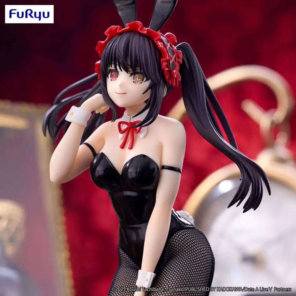 Date A Live V BiCute Bunnies PVC kip Kurumi Tokisaki Black Color Ver. 29 cm fotografija izdelka