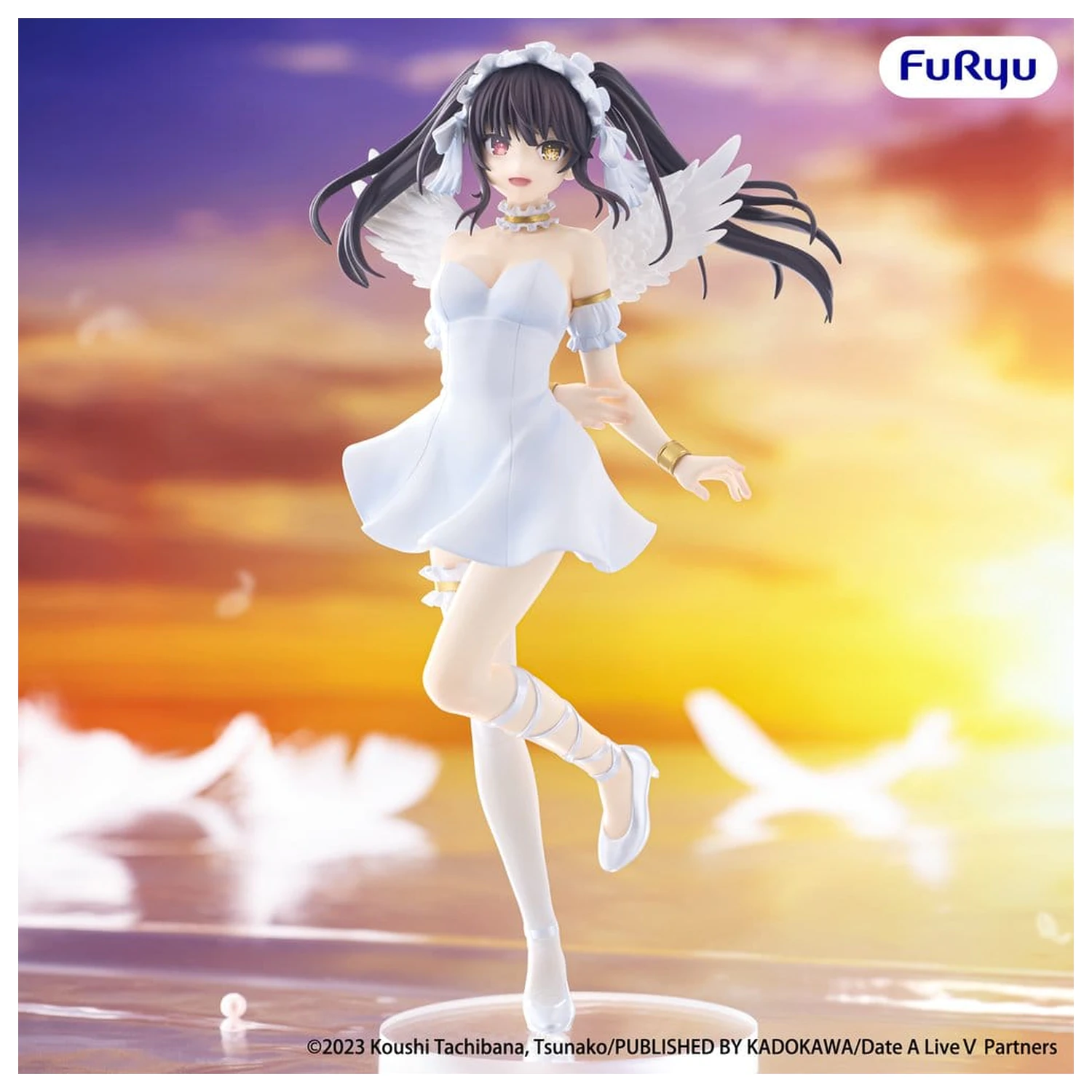 Date A Live V BiCute Pure PVC figura Kurumi Tokisaki 23 cm fotografija izdelka