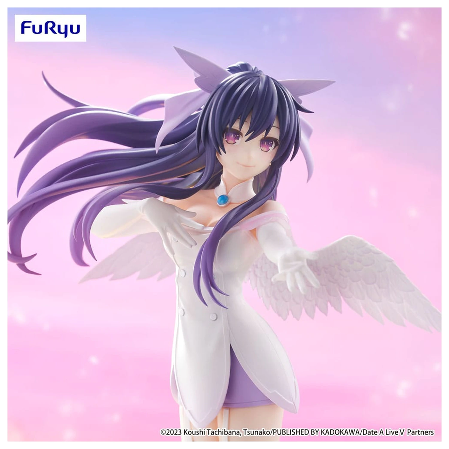 Date A Live V BiCute Pure PVC kip Tohka Yatogami 23 cm fotografija izdelka