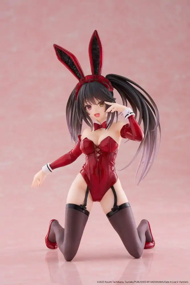 Date A Live V PVC Kip Namizna Ljubka Figura Kurumi Tokisaki Zajčica Ver. 13 cm fotografija izdelka