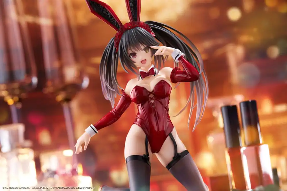 Date A Live V PVC Kip Namizna Ljubka Figura Kurumi Tokisaki Zajčica Ver. 13 cm fotografija izdelka