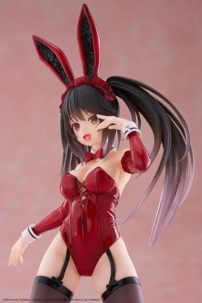 Date A Live V PVC Kip Namizna Ljubka Figura Kurumi Tokisaki Zajčica Ver. 13 cm fotografija izdelka