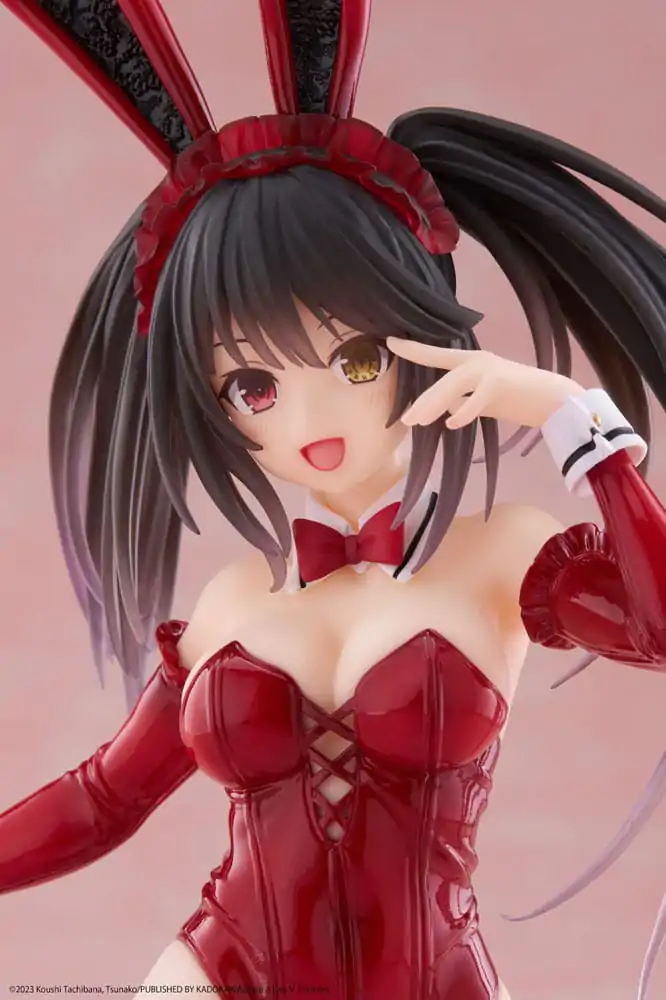 Date A Live V PVC Kip Namizna Ljubka Figura Kurumi Tokisaki Zajčica Ver. 13 cm fotografija izdelka