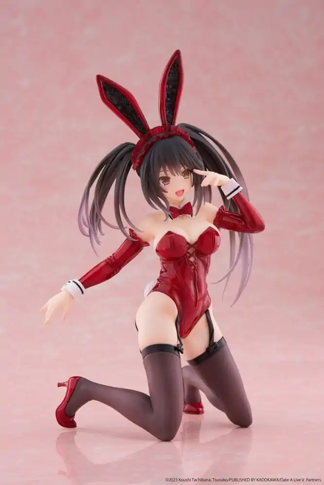 Date A Live V PVC Kip Namizna Ljubka Figura Kurumi Tokisaki Zajčica Ver. 13 cm fotografija izdelka