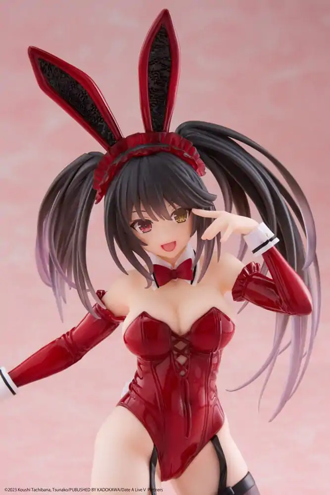 Date A Live V PVC Kip Namizna Ljubka Figura Kurumi Tokisaki Zajčica Ver. 13 cm fotografija izdelka