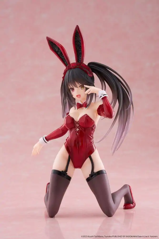 Date A Live V PVC Kip Namizna Ljubka Figura Kurumi Tokisaki Zajčica Ver. 13 cm fotografija izdelka